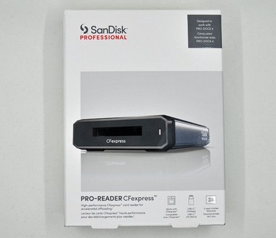 SanDisk PROFESSIONAL PRO-READER CFexpress Typ B High-Performance Kartenlesegerät