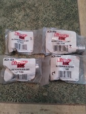 (4) Pack AGS 1/2" ACR064 Kledge-Lok Aluminum Tube Block-Off A/C Repair