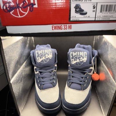 Size 9 - Patrick Ewing 33 Hi Georgetown Sneakers/shoes, IVB90013-472, With Box
