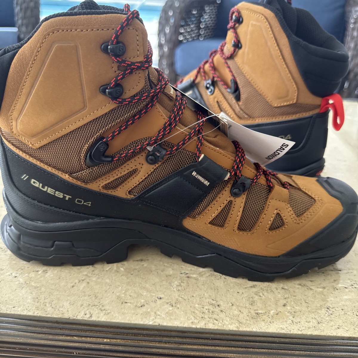 Salomon Quest 4D Hiking Boots Waterproof Gore-Tex, Size US