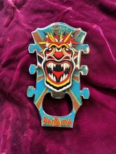 Hard Rock Cafe Panama  Flaschen&ouml;ffner Headstock BO Pincraft Magnet Guitar
