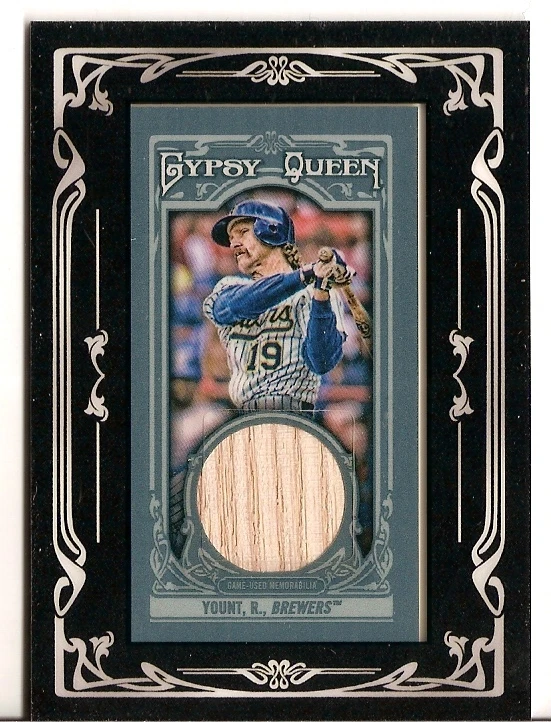 2013 Topps Gypsy Queen Robin Yount Bat Relic - Photo 1/1