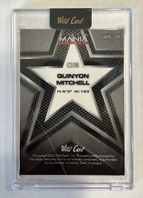 最終価格Merry Clayton レアグルーヴ傑作USオリジナル激レアプロモ盤 Quinyon Mitchell 2024 Wild Card AutoMania 1/1 RC American BALD