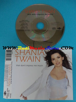 Single CD Shania Twain That Don't Impress Me Much 566 963-2 Europa 1999 (S23**)