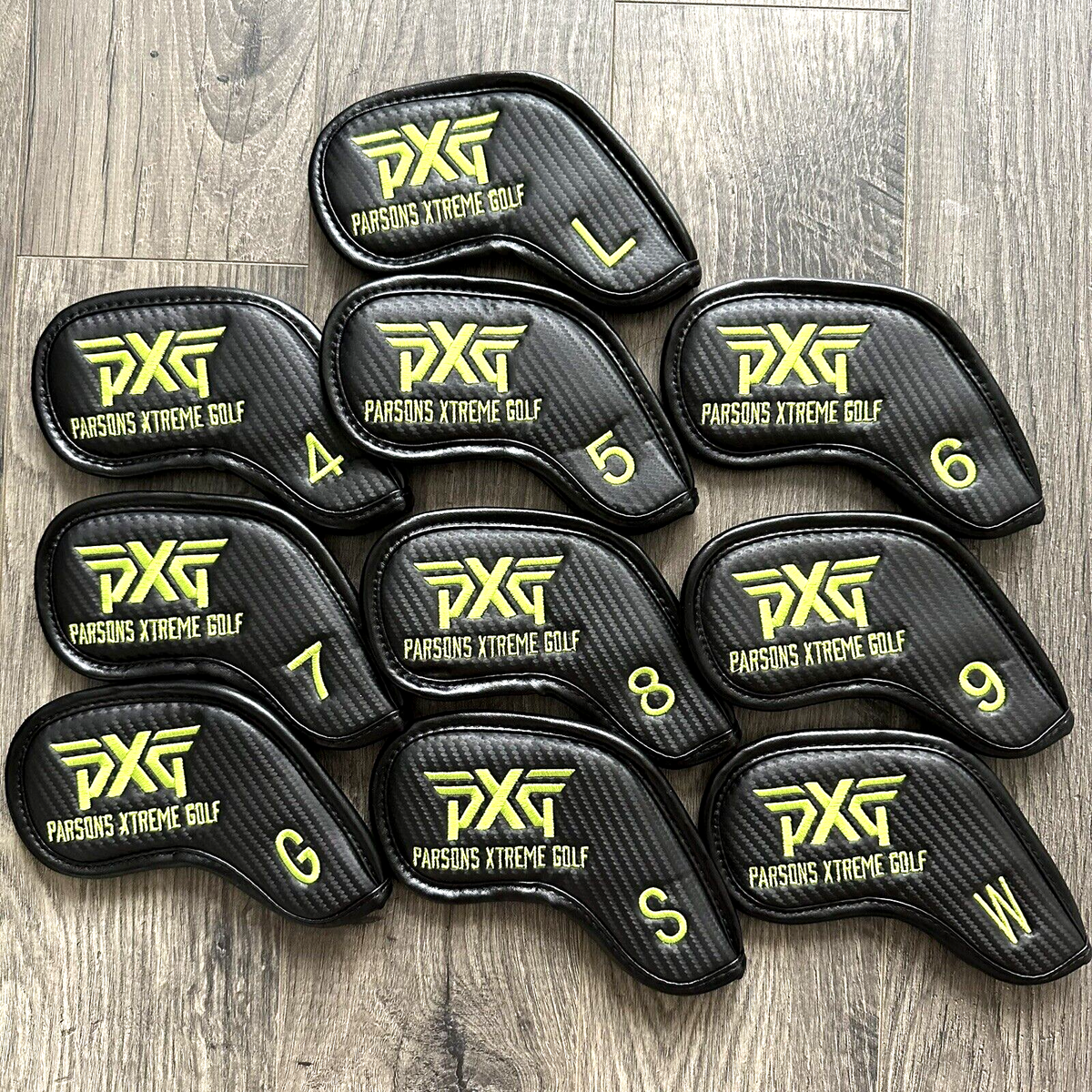 PXG 黒 耳あて フリーサイズ PXG 黒 耳あて フリーサイズ New Magnetic Golf Iron Head Cover