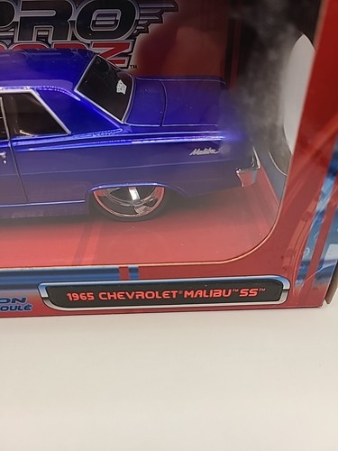 Open Box! 1965 CHEVY MALIBU SS PRO RODZ PRO TOURING 1/24 MAISTO Blue Rare! - Picture 2 of 11