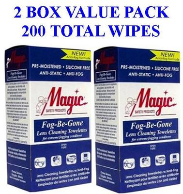 Multi-Purpose Lens Cleaning Wipes , Anti-Fog, Anti-Stat, Pre-Moistened, TW100DS