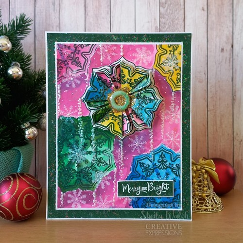 Neu Creative Expressions Jamie Rogers Clear Stamps festlich blühend - Bild 5 von 5