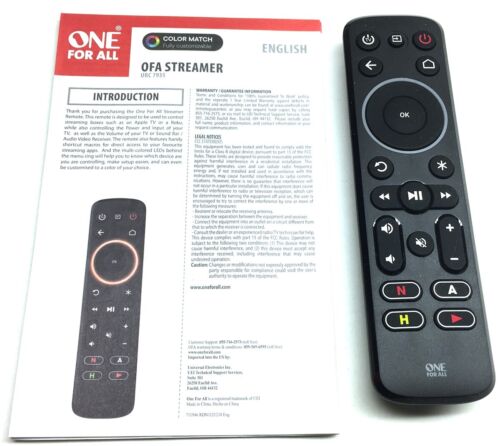 Try a universal remote control