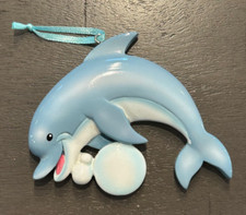 Dolphin Flip Personalizable Ornament