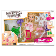 Bambola Snapstar Aspen Fashion Studio con studio fotografico e accessori