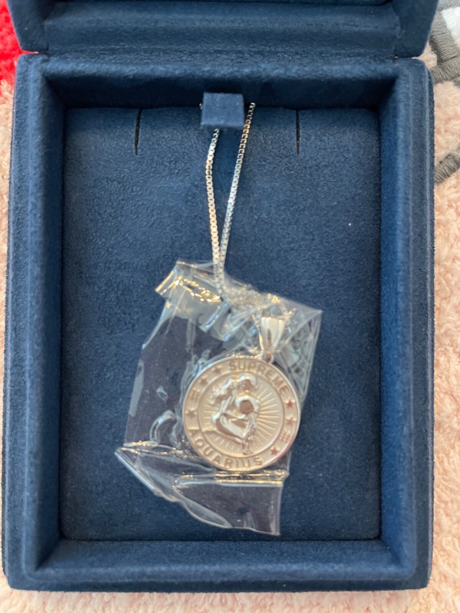 Supreme x Jacob & Co. Zodiac Aquarius Pendant Sterling Supreme x Jacob & Co. Zodiac Aquarius Pendant Sterling