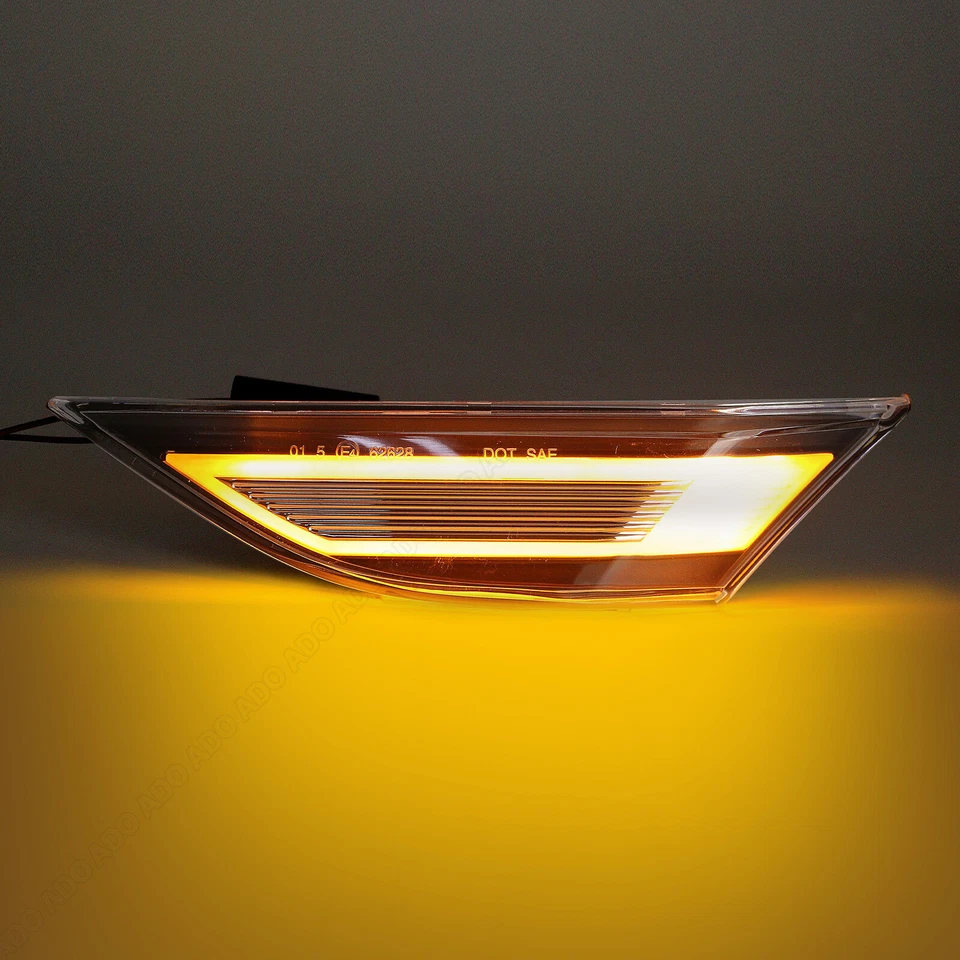 2x Led Seitenblinker Blinker Für Porsche 911 991 Boxster Cayman 981 718 Klarglas - Bild 2 von 4