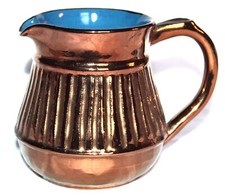 Vintage Welsh Lustre Ware Jug - Creigiau Pottery