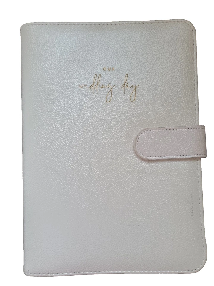 Katie Loxton Dream Believe Hochzeitsplaner- veganes Leder A5 Notizbuch Organiz 