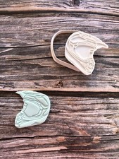 Bike Helmet Cookie Cutter and Fondant Stamp, Motorbike, Biking, Mountain Bike