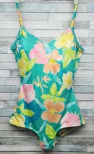 Vintage Bathing Suit Perfection Fit By Roxanne 60s Pin Up Size 16 C Union Made