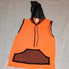  Dance Costume - Men's Medium Adult - NEW- Hip Hop Costumes - Glo Orange