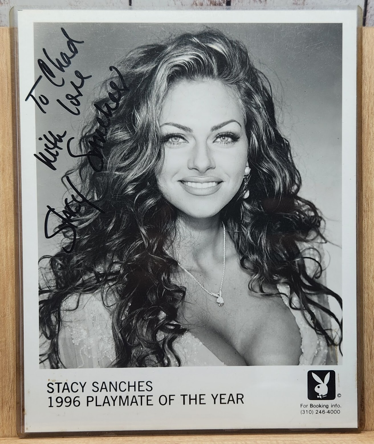Stacy Sanches Playboy 1996 Playmate of the year Press Headshot