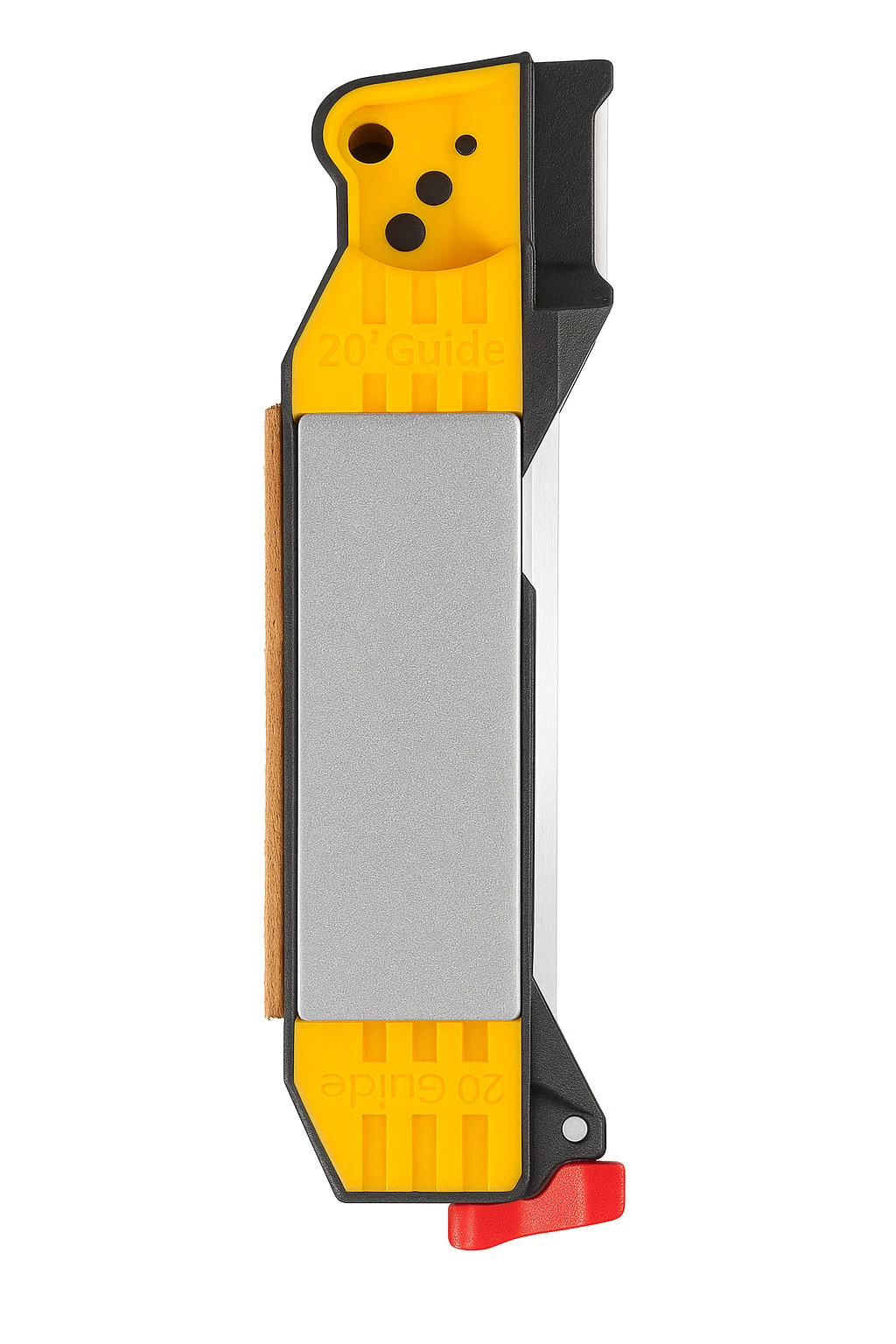 Survival Knife Sharpener 6-in-1 | Angle Guides + Diamond, Ceramic, Leather
Opens in a new window or