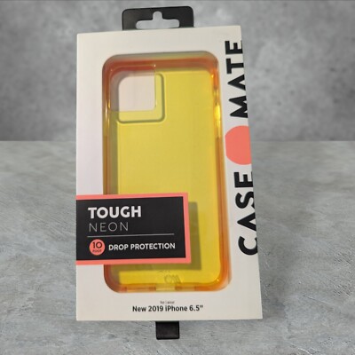 L3. Case-Mate Tough NEON Case Apple iPhone 2019 6.5 (11 Pro Max) Yellow/Pink 