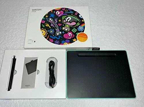 Tableta Grafica Wacom Intuos Medium Bluetooth Pistacho