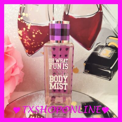 Victoria's Secret Oh What Fun Is PINK Body Mist NEW