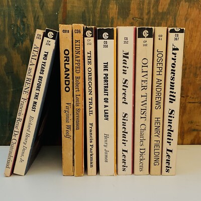Lot of 10 Vintage Paperback Books SIGNET CLASSICS 60s Instant