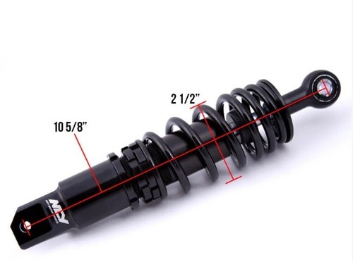 NCY PERFORMANCE SHOCK (REAR, BLACK, 265mm) HONDA RUCKUS - Picture 4 of 4