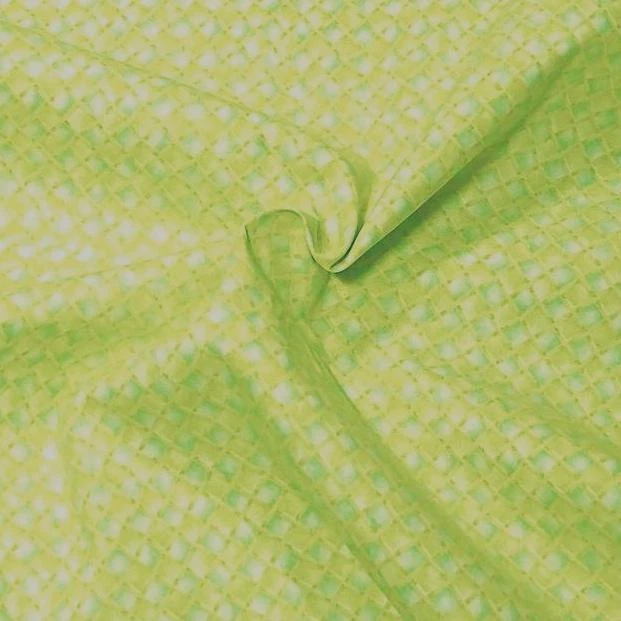 完美搅拌机,柔软黄色和绿色抽象,科纳湾棉,每 1/2 码 — 第 3/3 张图片