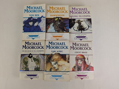 Eternal Champion x 6 by Michael Moorcock - Von Bek, Hawkmoon, Utopia etc.