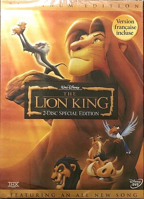 The Lion King 2 Disc Special Edition Dvd Disney German Pal Mint For Sale Online Ebay