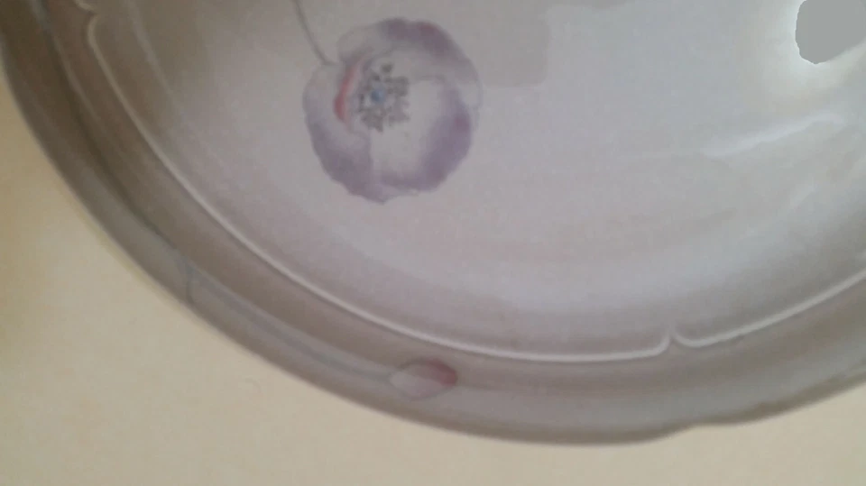 VAJILLA-Poppiesby MIKASA/12" Plato de picar (plato redondo)-Usado Foto 4 de 4