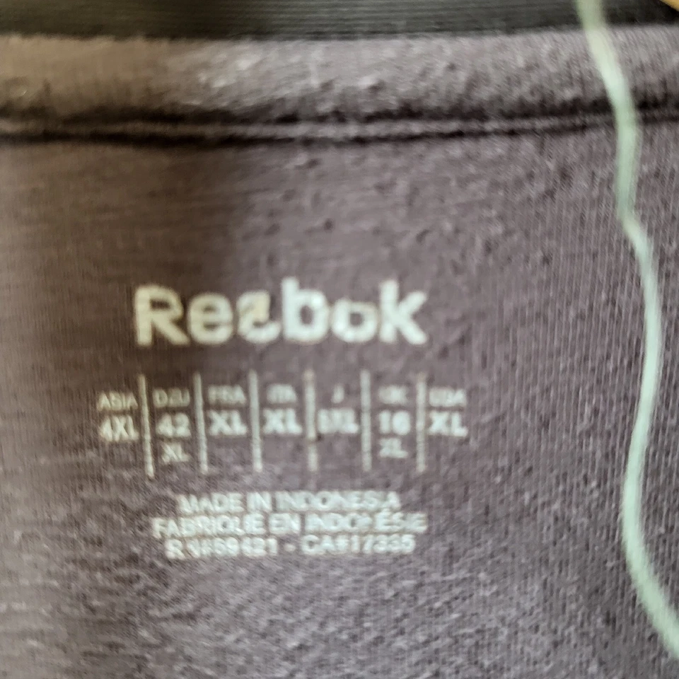 Traje de chándal Reebok para mujer 2 piezas marrón rosa XL poliéster chaqueta y pantalones puños tejidos Foto 4 de 4
