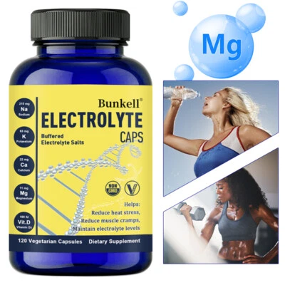 Elektrolytkapseln | Vegetarisch | Gentechnikfrei, Hydratationsergänzung - Bild 1 von 4