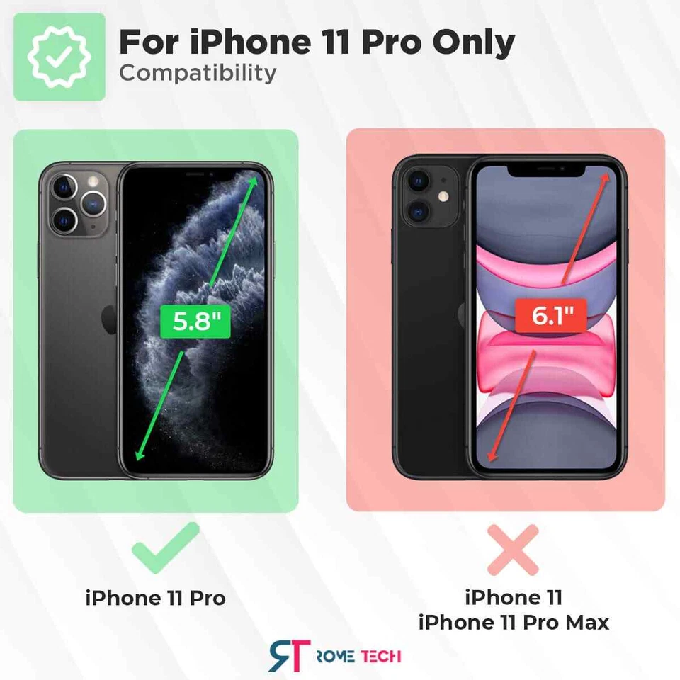 Funda delgada resistente Gear 4 Crystal Palace Series para Apple iPhone 11 Pro - Transparente Foto 2 de 2