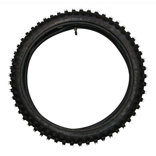 2.50-19 70/100-19'' Knobby Tyre Tire + Inner Tube for Pit Dirt Bike Yamaha - Picture 4 of 10