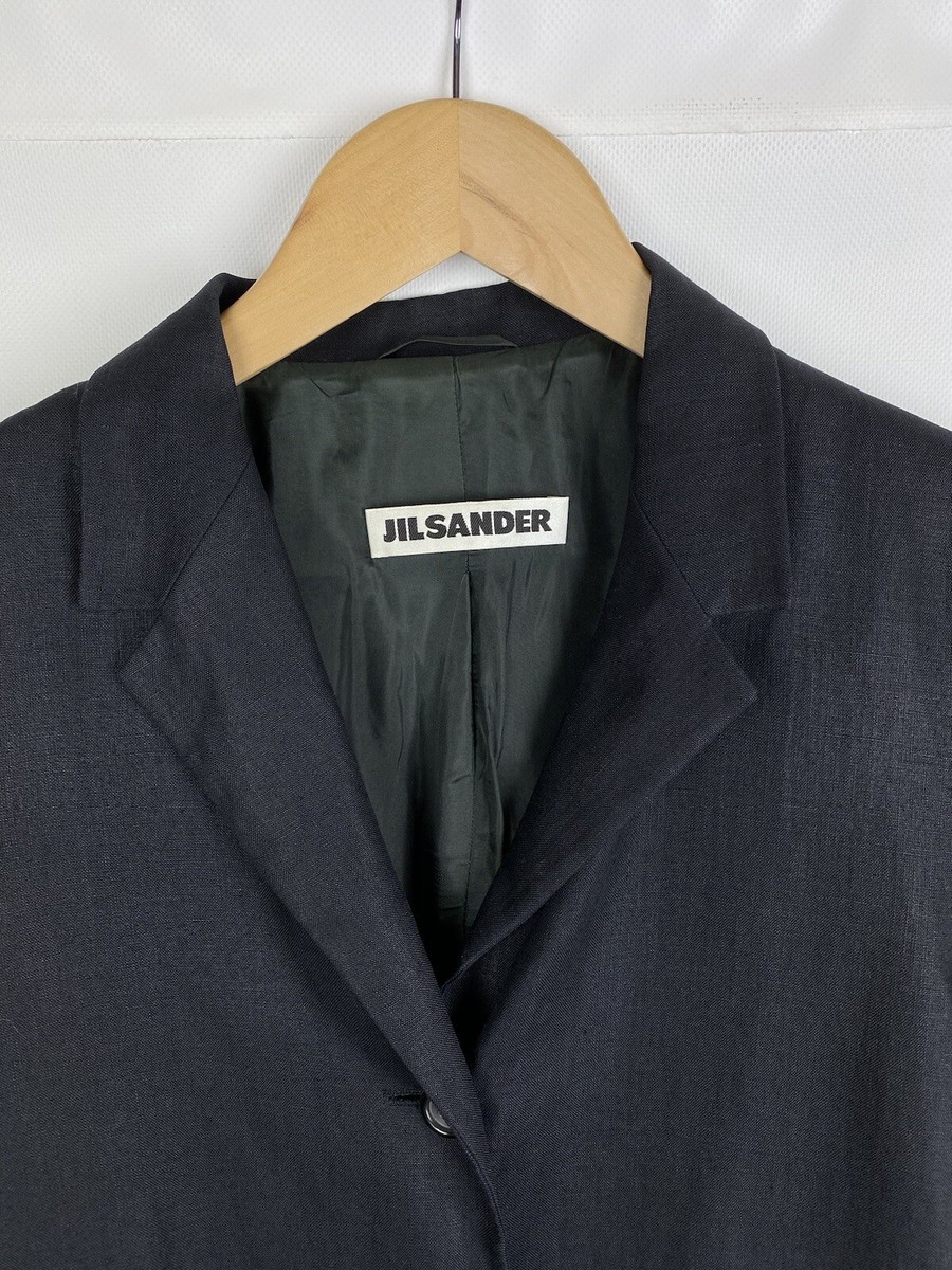 Jil Sander Ladies vintage viscose / fleece wool blazer