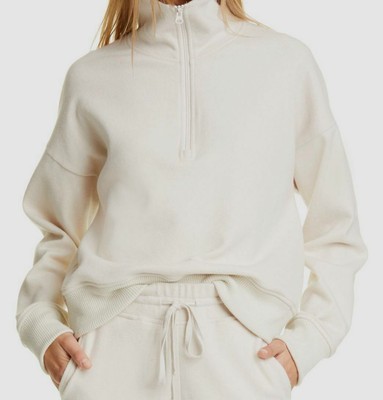 vince half zip pullover