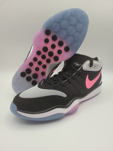Zapatos de baloncesto Nike Air Zoom GT Hustle 2 para hombre talla 12 negro rosa DJ9405-004 - Imagen 8 de 9