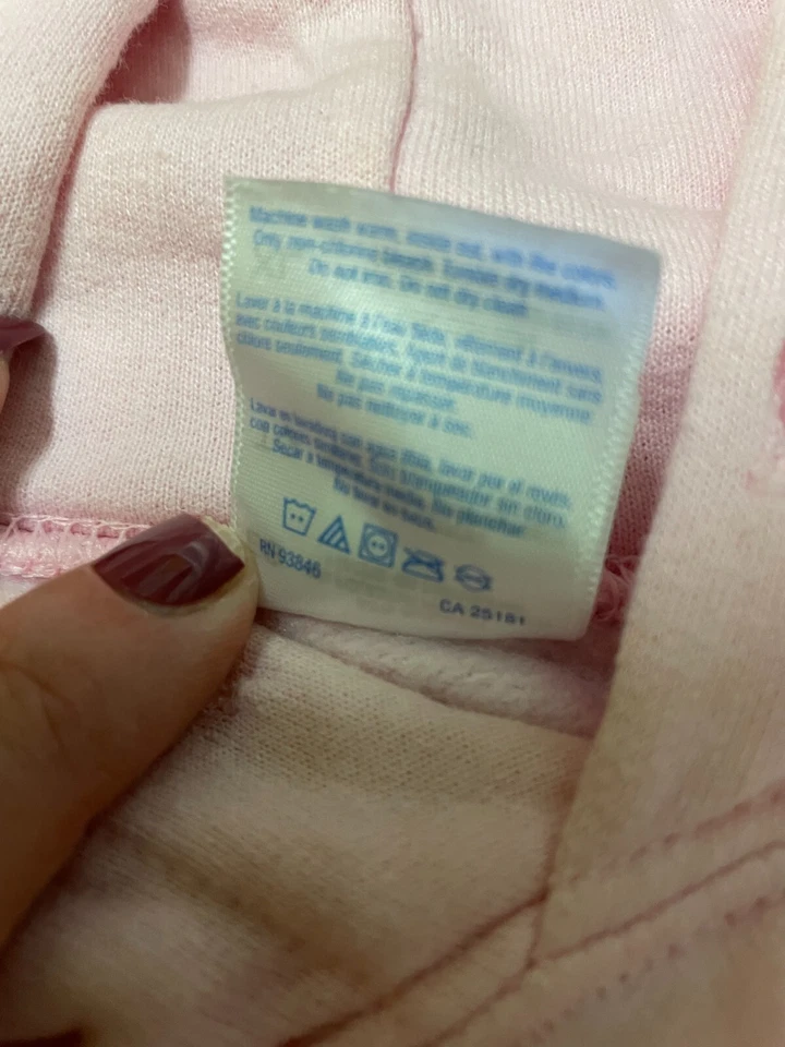 Винтажная толстовка с капюшоном 2000-х годов Y2K против рака молочной железы Cheer For Cure Gildan тяжелая розовая размер XL - Изображение 4 из 4