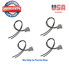 4 X CONNECTORS FOR fuel injector 23250-75080 for Toyota Tacoma 4Runner 2.4L 2.7L