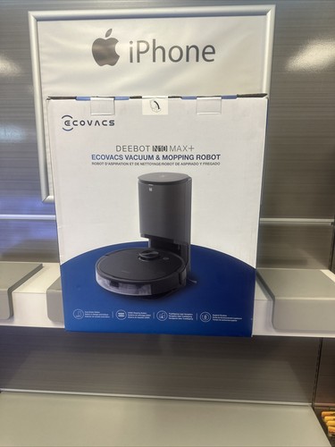 ECOVACS Robotics - DEEBOT N10 MAX+ Robot Vacuum and Mop - BLACK - Picture 9 of 24