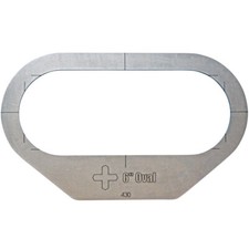 Plasma Stencil - 6 Oval Trailer Light Cutter ...