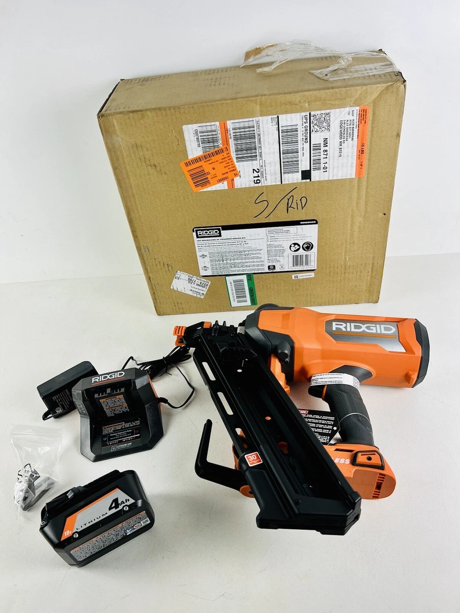 Ridgid 18v framing nailer online