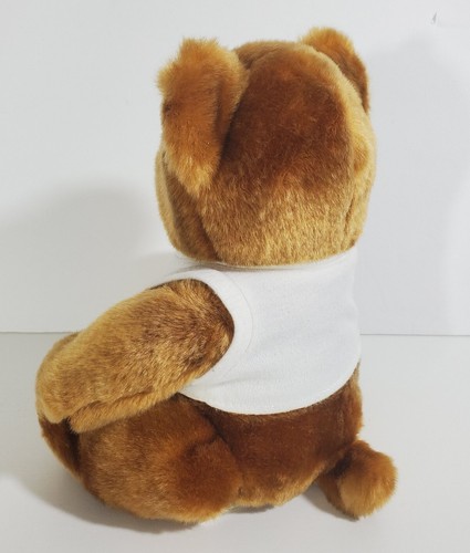 Hard Rock Cafe Plush Myrtle Beach Herrington Teddy Bear 9" 2003 Brown T Shirt - Picture 6 of 10