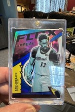 2020-21 Panini Flux - Flux Appeal Bam Adebayo #24 Blue Prizm /99