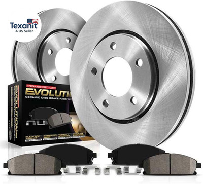 Power Stop KOE3167 Autospecialty by Power Stop 1-Click Daily Driver Brake Kits f