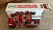 Hess Toy Fire Truck And Ladder Rescue  with Lights and Sound 2015
