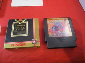 Fantasy Zone (Nintendo NES) Tengen COMPLETE w/ Box manual game WORKS!